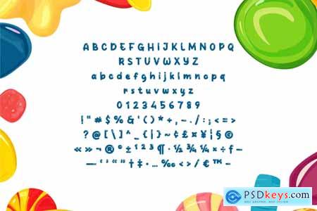 Gumy Punch - Display Font