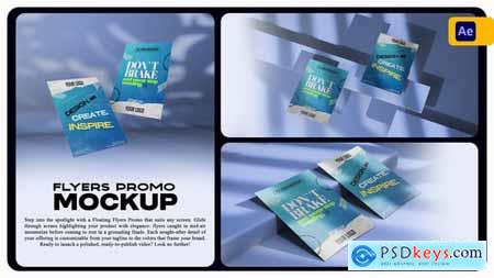 Creative Flyer Video Mockup 54784899