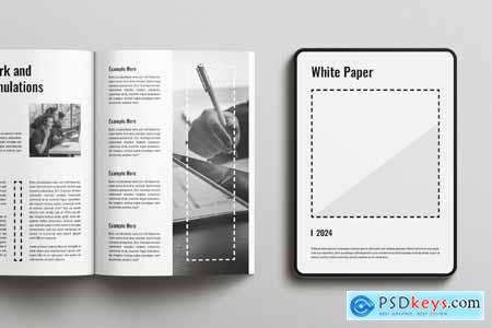 Business White Paper Design Template