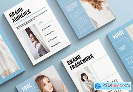 Brand Strategy Template Magazine Design Layout