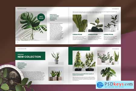 Floral Botanical Plants Brochure SUL95EZ