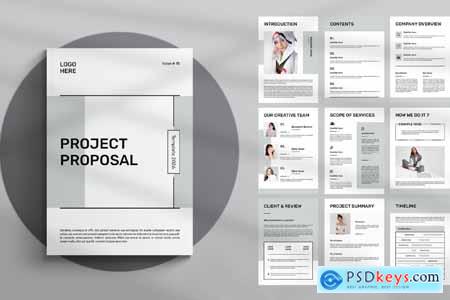 Project Proposal Template Design Layout