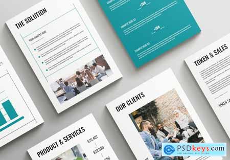 White Paper Brochure Layout Template