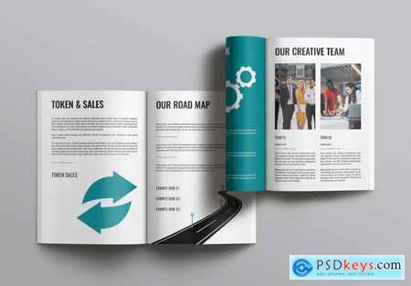 White Paper Brochure Layout Template