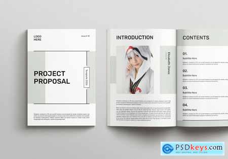 Project Proposal Template Design Layout