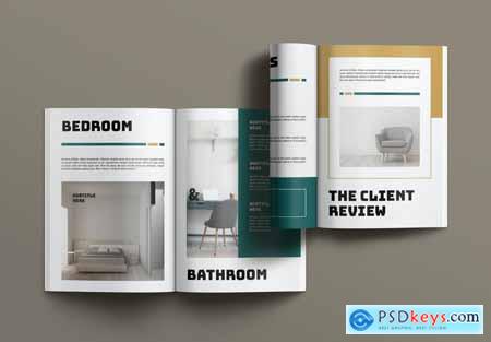 Welcome Book Layout Design Template