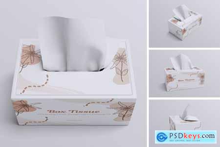 Box Tissue Mockup