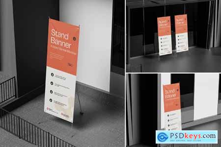 Stand Banner Mockup