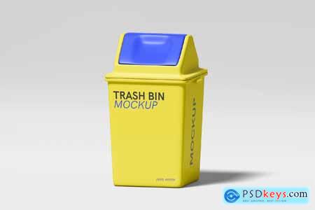 Trash Bin Mockup