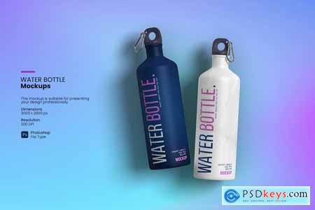 Water Bottle Mockups