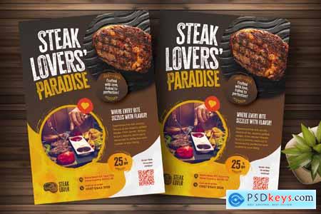 Steak Lover Flyer Template