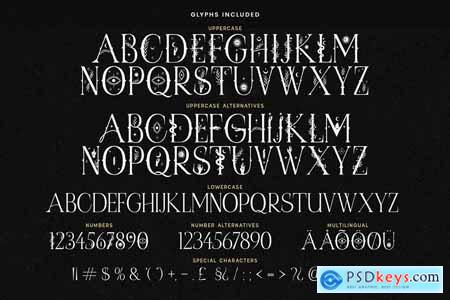 Illumina - Esoteric Tarot Display Font