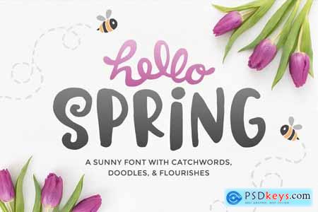 Hello Spring Font