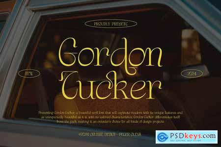 Gordon Tucker Stylish Serif