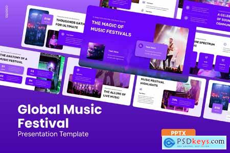 Global Music Event - Powerpoint Template