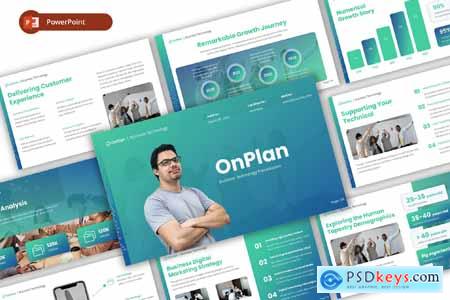 OnPlan - Business Technology PowerPoint Template