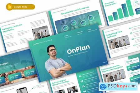 OnPlan - Business Technology Google Slide Template