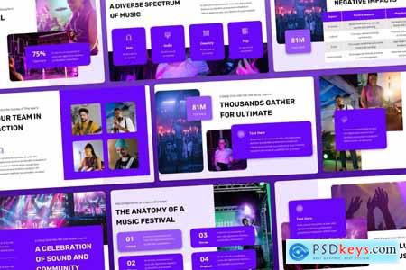 Global Music Event - Powerpoint Template