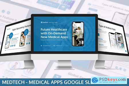 Medtech - Medical Apps Google Slides Template