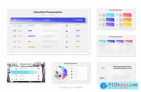 Checklist - Presentation Template PowerPoint