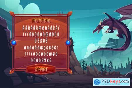 Castlefavor - Pixel Gaming Font