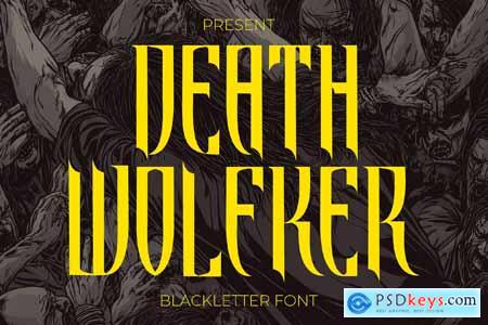 Death Wolfker - Blackletter Font