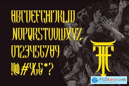 Death Wolfker - Blackletter Font