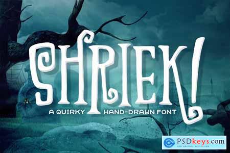 Shriek Font