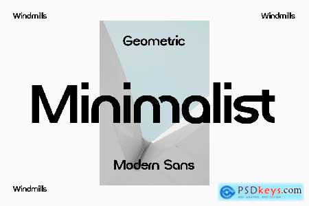 Windmills - Modern Sans