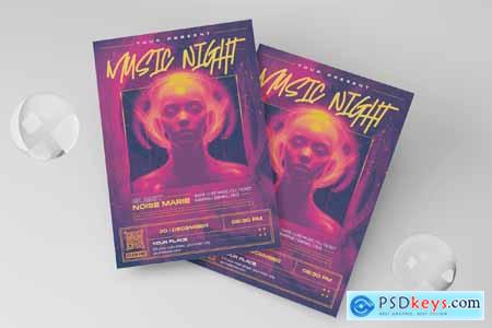 Music Night Flyer