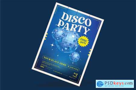 Disco Party Flyer