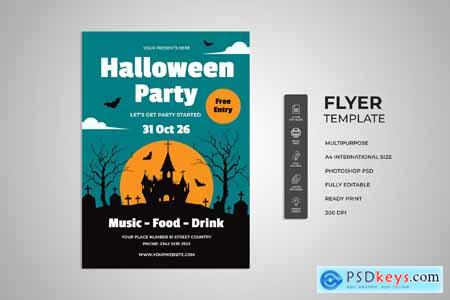 Halloween Party Flyer