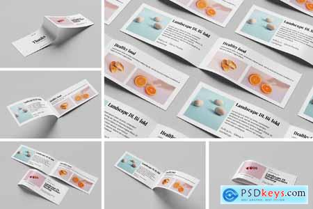 Dl Bi-Fold Brochure Mockup