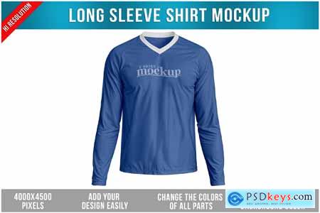 Long Sleeve Shirt Mockup