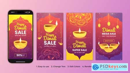 Diwali Sale Instagram Stories 54846600