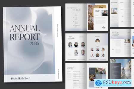 Church Annual Report Template