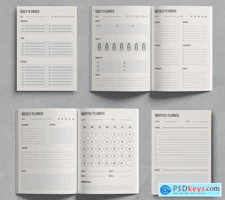 Planner Template Layout