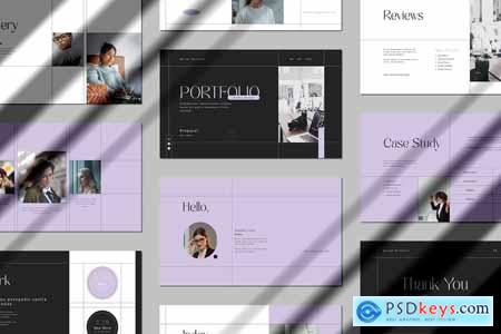 Portfolio Template Landscape