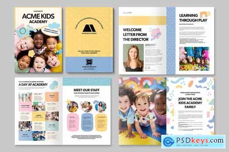 Kindergarten Brochure Template