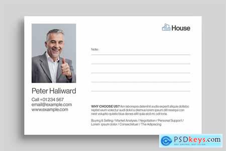 Real Estate Postcard Template