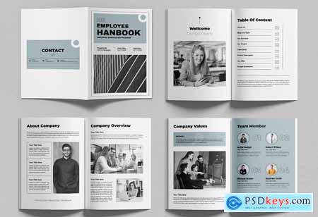 Hr Employee Handbook Design