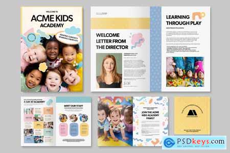 Kindergarten Brochure Template