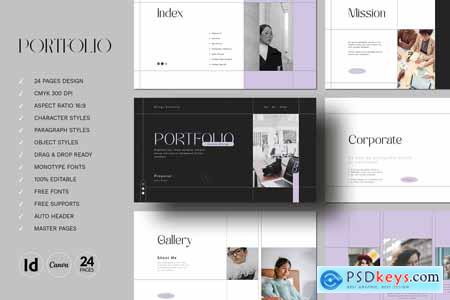 Portfolio Template Landscape