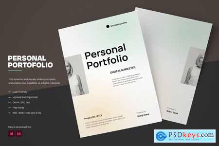 Modern Gradients Personal Portfolio