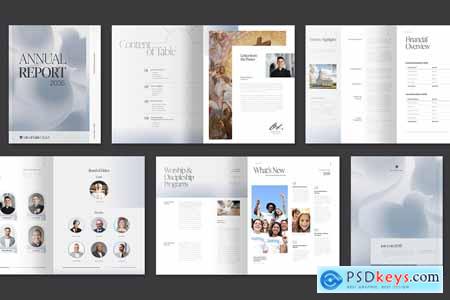 Church Annual Report Template