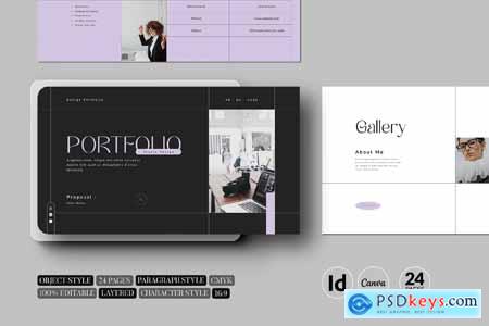 Portfolio Template Landscape