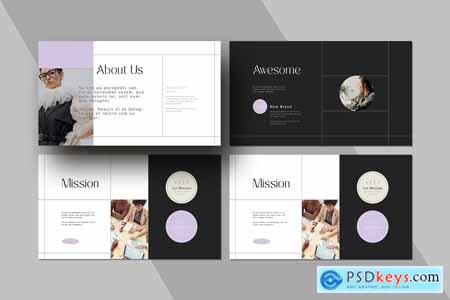 Portfolio Template Landscape