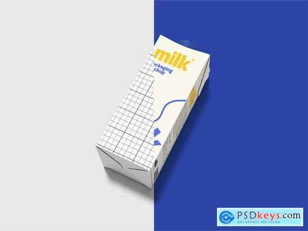 Milk Packaging Mockup