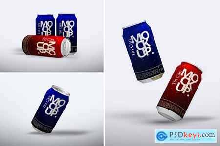 Soda Can Mockup