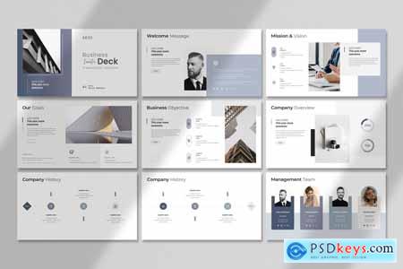 Business Deck Presentation Template